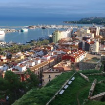 Denia seen from its castle